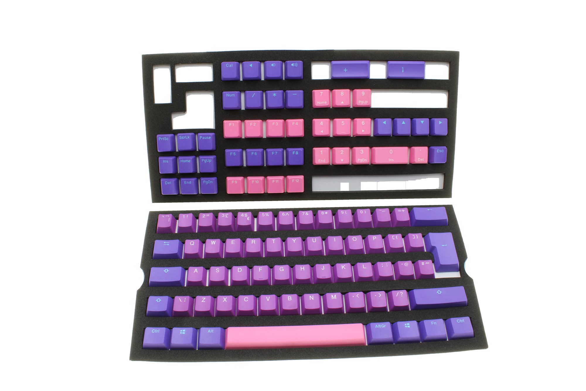 ducky ultra violet keycap set