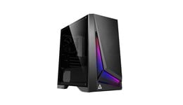 Antec DP301M Dark Phantom Mid Tower Gaming Case - Black 