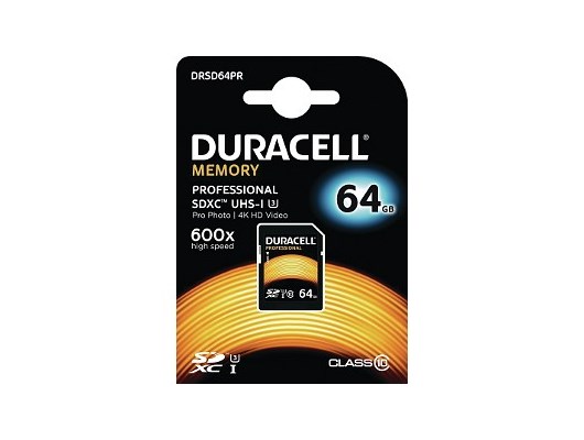 Duracell 64GB UHS-3 (U3) SD Card - DRSD64PR | CCL Computers