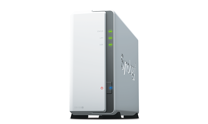 Synology DiskStation DS120j 88F3720 Ethernet LAN Tower Grey NAS