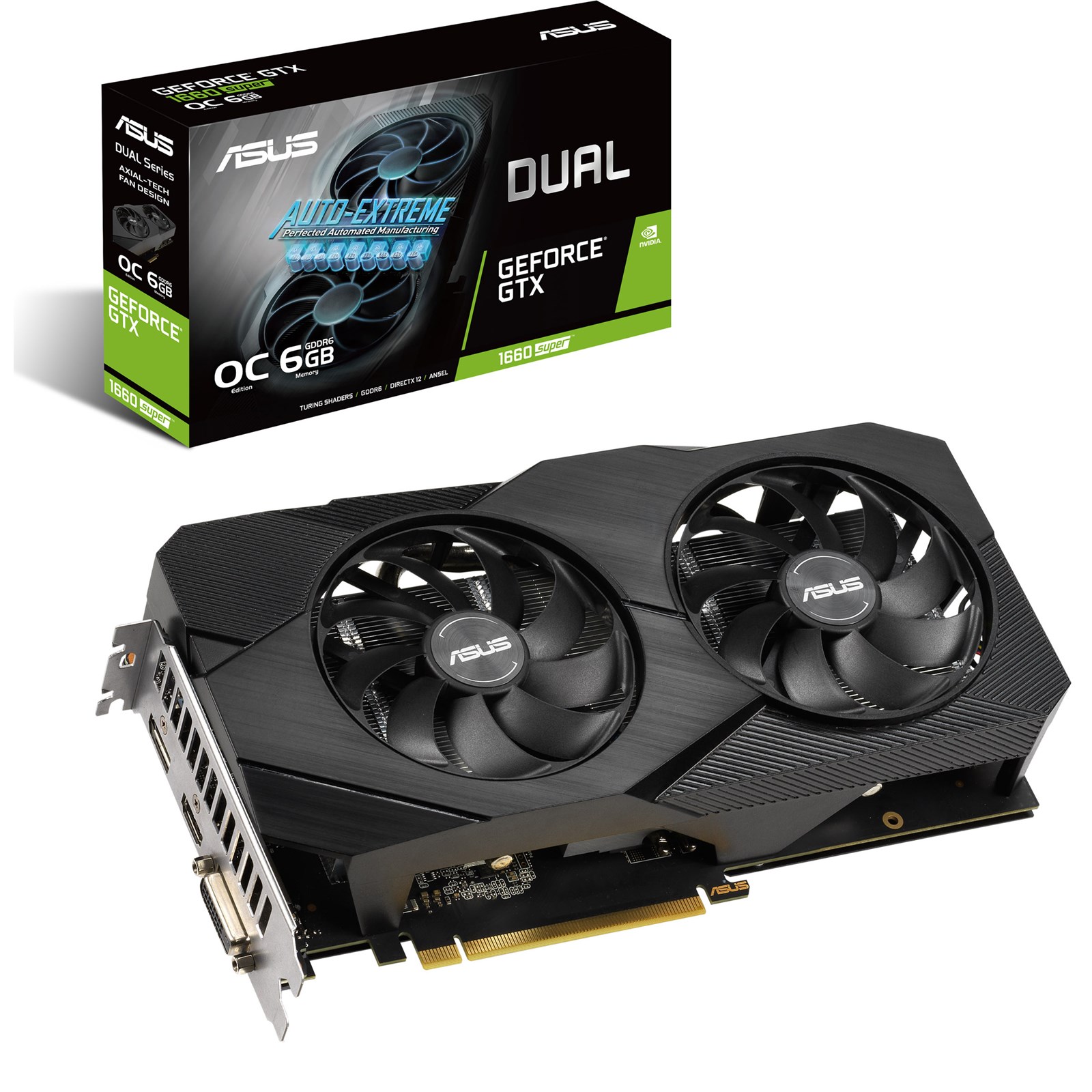 Asus geforce gtx 1660 super dual evo oc какая память