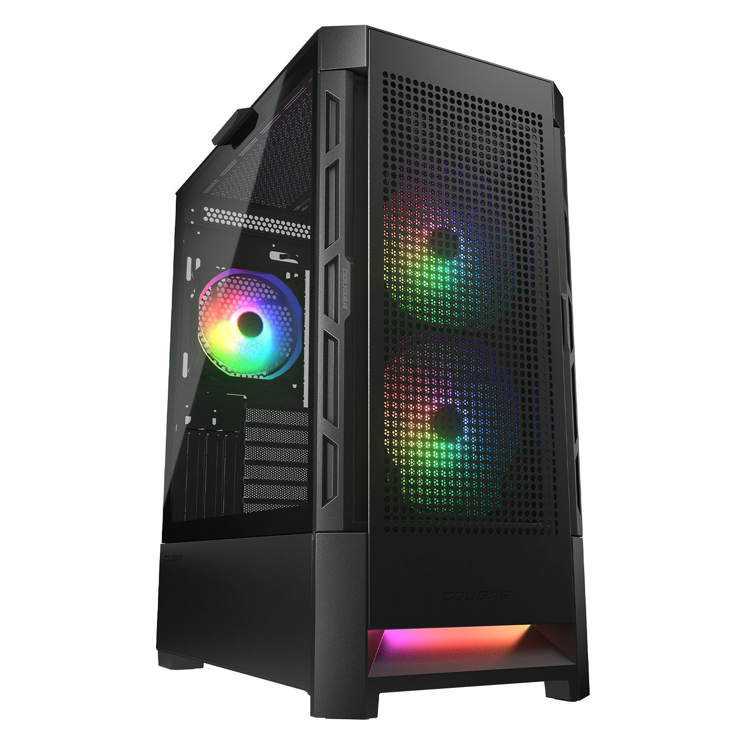 Cougar Duoface RGB Mid Tower Gaming Case - Black