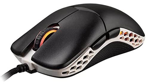 1stplayer gaming mouse firedancing gm3 white rgb effect