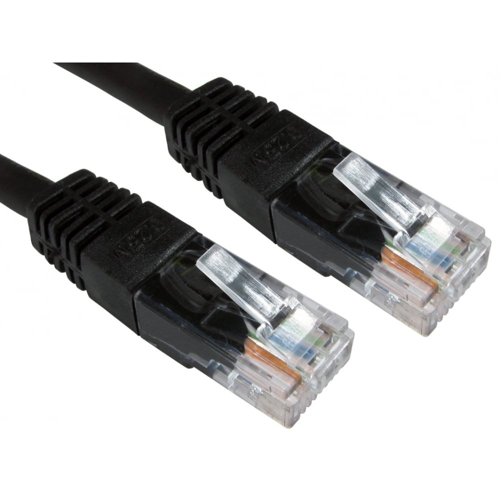 Photos - Ethernet Cable Cables Direct 0.25m CAT6 Patch Cable  ERT-600-HK (Black)
