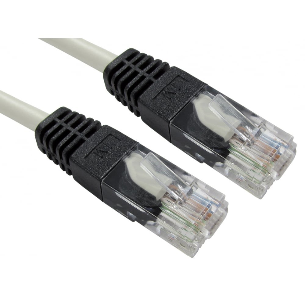 Photos - Ethernet Cable Cables Direct 3m CAT6 Crossover Cable  EXT-603 (Grey)