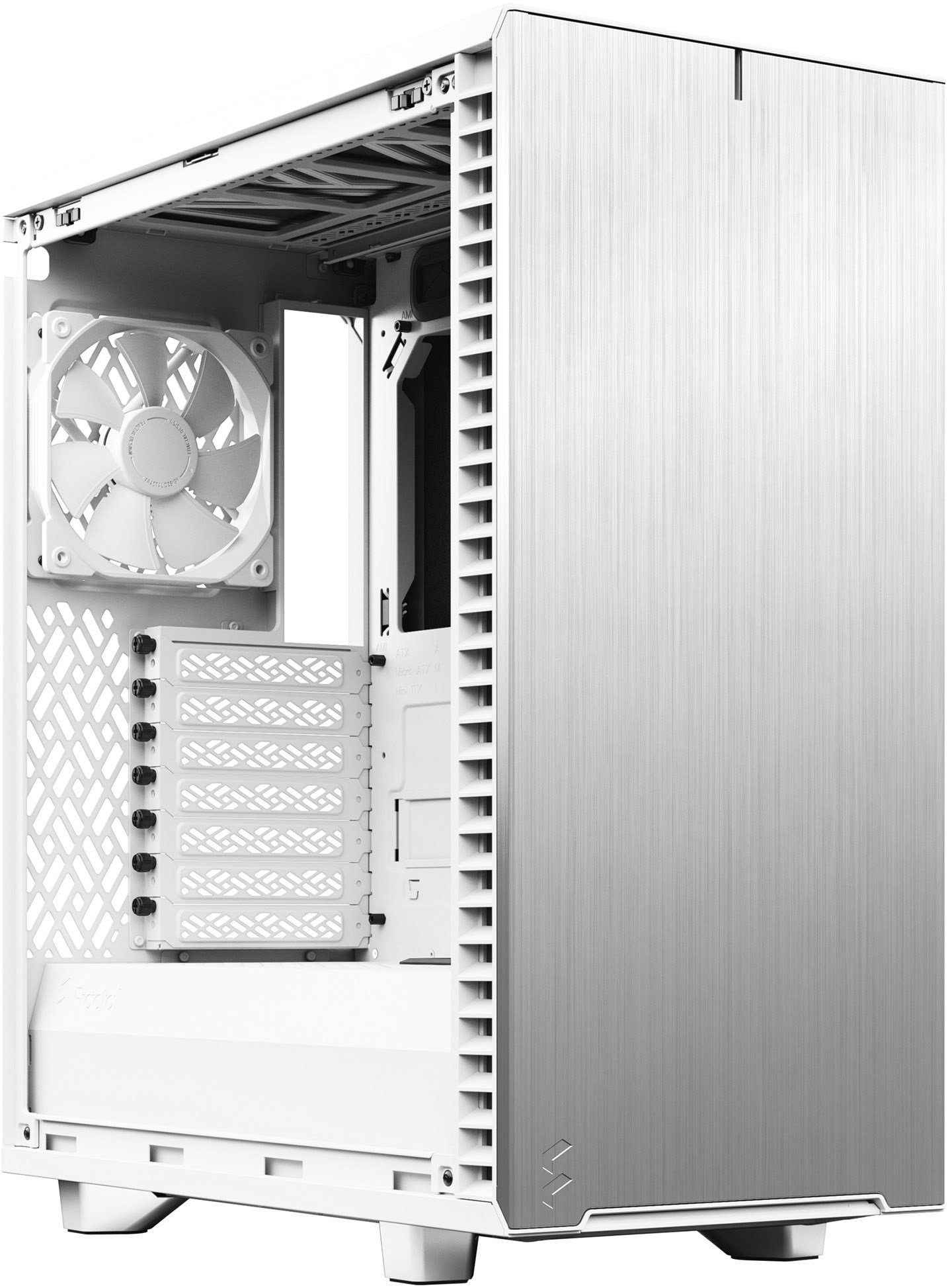 Fractal Design Define 7 Compact Mid Tower Gaming Case - White - FD