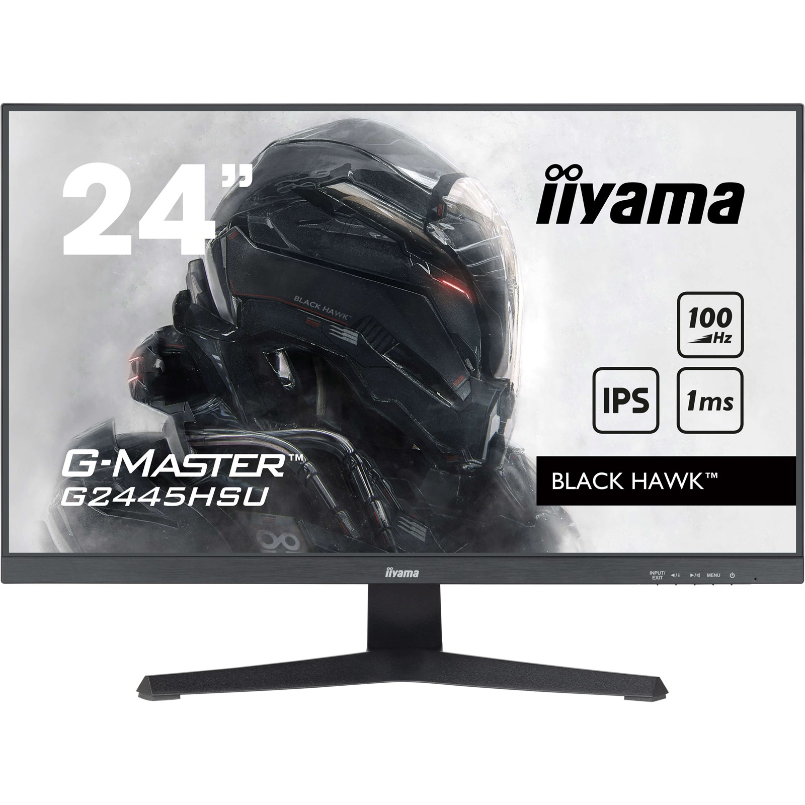 Iiyama G-Master G2445HSU 24" Full HD Gaming Monitor - IPS, 100Hz, 1ms, Speakers