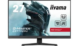 iiyama G-Master G2770QSU 27" QHD 1440p Gaming Monitor - IPS, 400 nits, 180Hz, DP