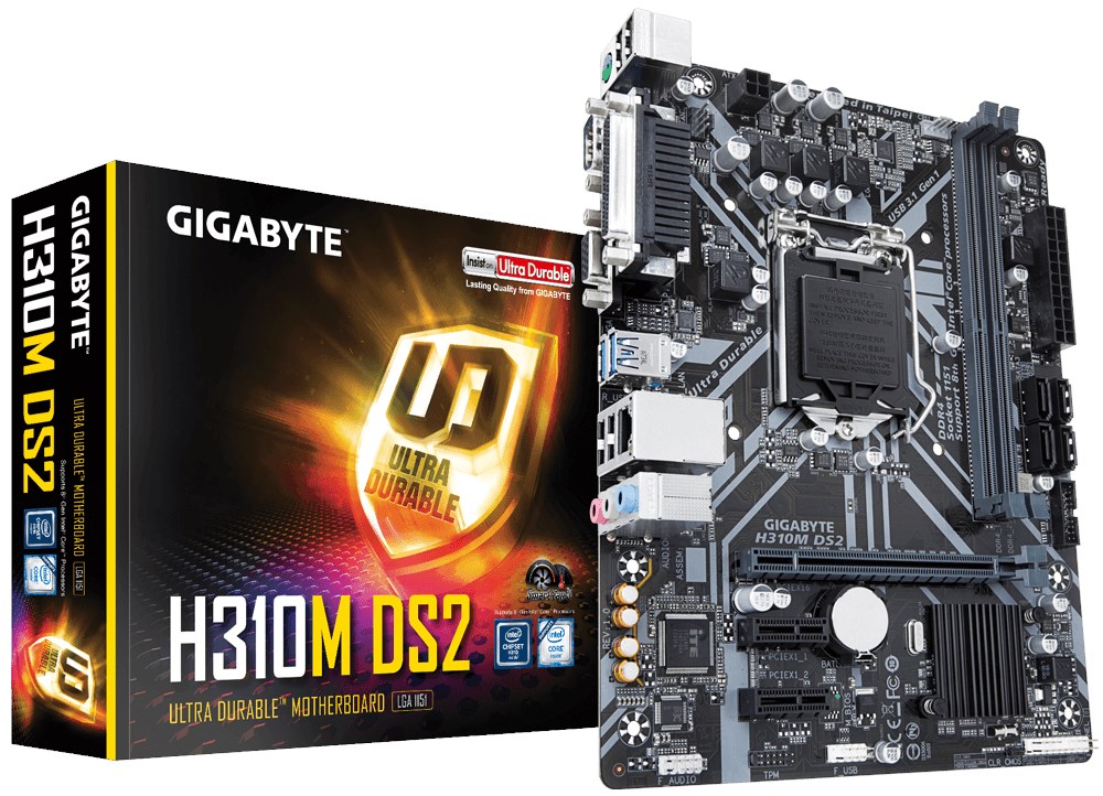 Gigabyte h310m d3h обзор