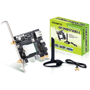 Gigabyte WB1733D-I PCI Express Dual Band Wireless AC and Bluetooth 5.0 Adapter