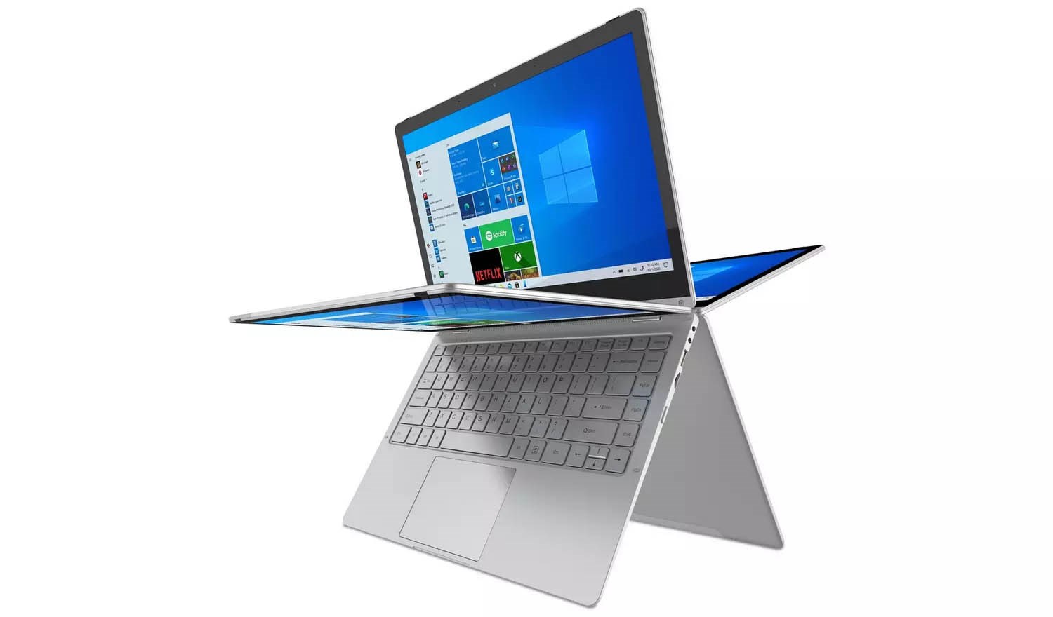 Geo GeoFlex 230 Pentium 4GB 128GB Intel UHD 600 13.3 inch 2-in-1 Laptop ...