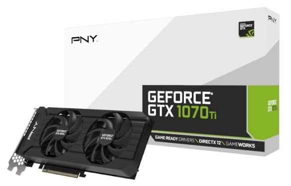 PNY GeForce GTX 1070 Ti Dual 8GB GPU 