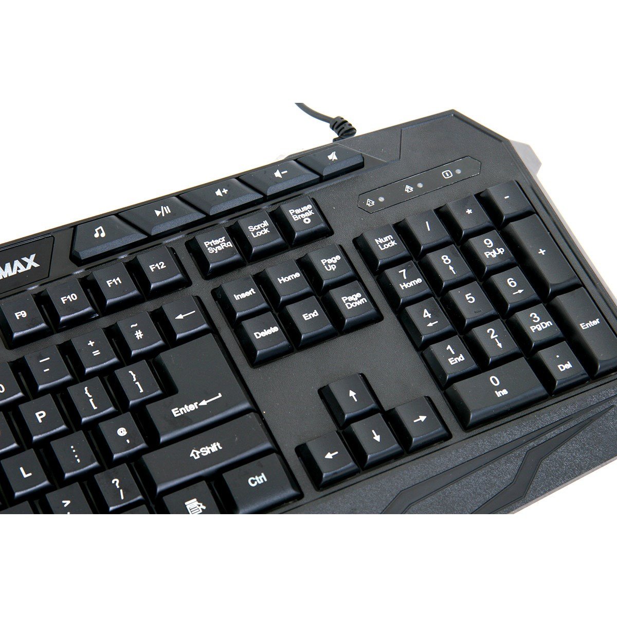 Game Max Typhoon Backlit Gaming Keyboard 3 Colour Led Gmk Typhoon