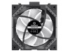 GameMax FN12A-S3I 120mm Infinity ARGB PWM Chassis Fan Triple Pack in Black