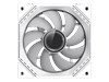 GameMax FN12A-S3I 120mm Infinity ARGB PWM Chassis Fan Triple Pack in White