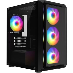 GameMax Icon mATX Gaming Case in Black