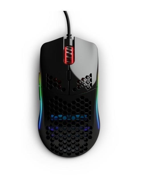 Glorious Model O- USB RGB Odin Optical Gaming Mouse in Glossy Black