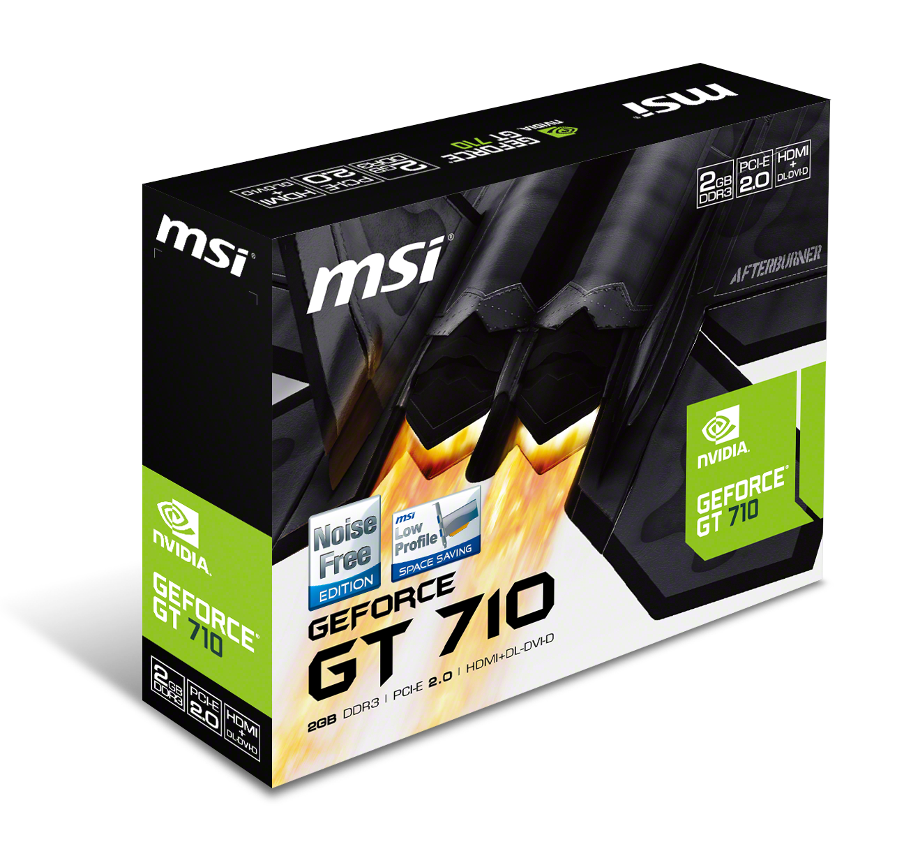 MSI GeForce GT 710 2GB GPU - GT 710 