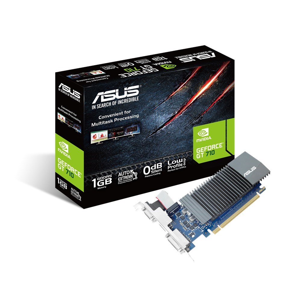 ASUS GeForce GT 710 1GB GPU - 90YV0AL0 
