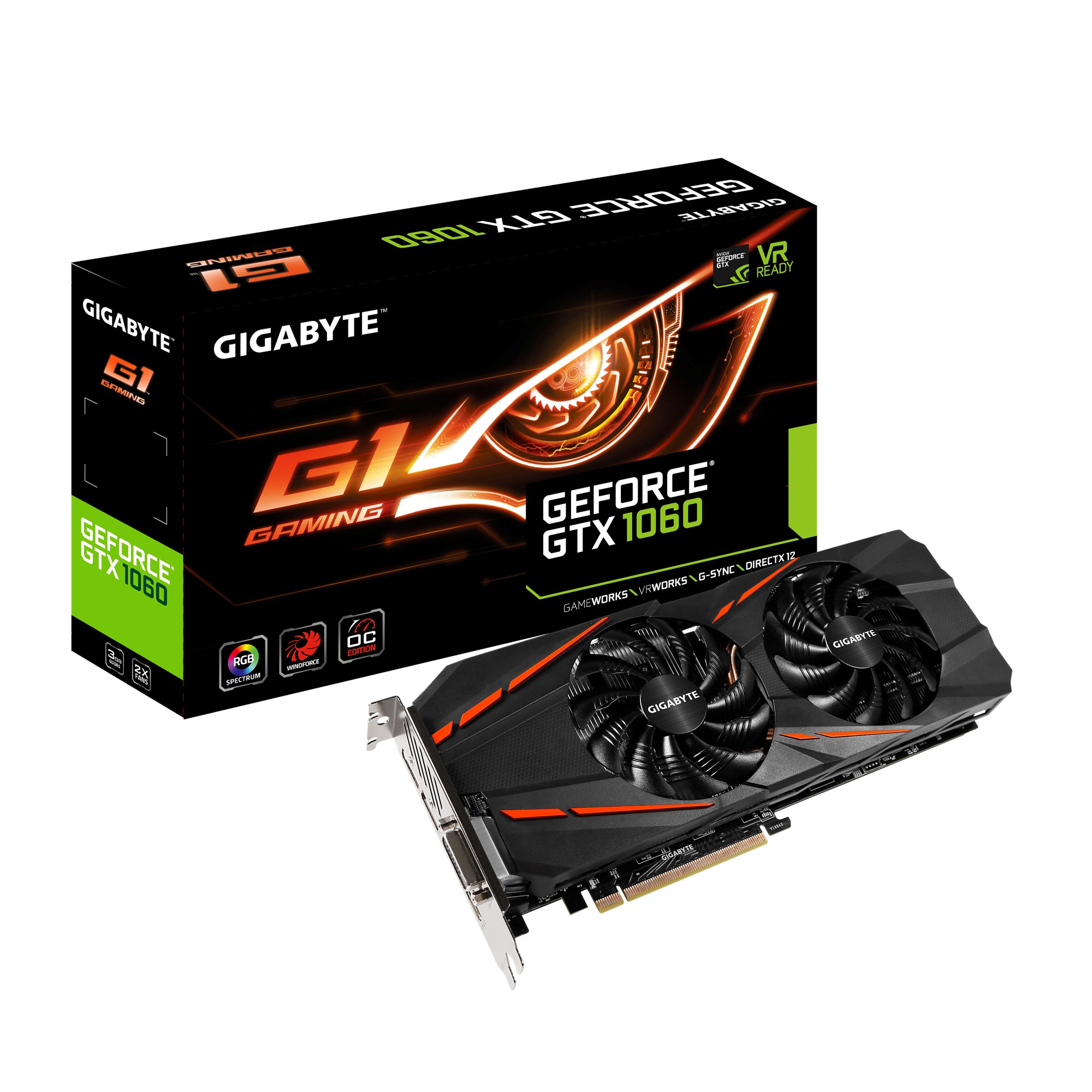 Gigabyte 1060 3gb g1 gaming обзор