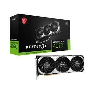 MSI GeForce RTX 4070 Ventus 3X OC 12GB Graphics Card