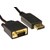 (5m) DisplayPort to VGA Cable (Black)