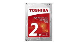 2TB Toshiba P300 3.5" SATA III Hard Drive - 5400RPM, 128MB Cache