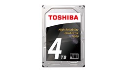 Toshiba N300 4TB SATA III 3.5" Hard Drive - 7200RPM, 128MB Cache