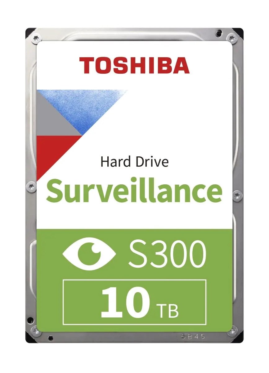 Toshiba S300 10TB SATA III 3.5"" Hard Drive - 5400RPM, 256MB Cache