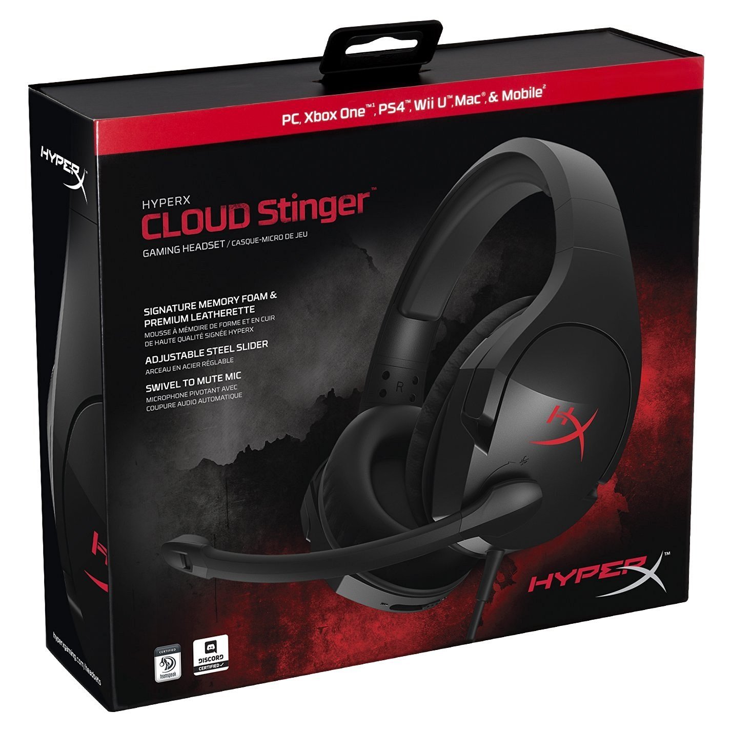 HyperX Cloud Stinger Gaming Headset (Black) - HX-HSCS-BK/EM | CCL Computers