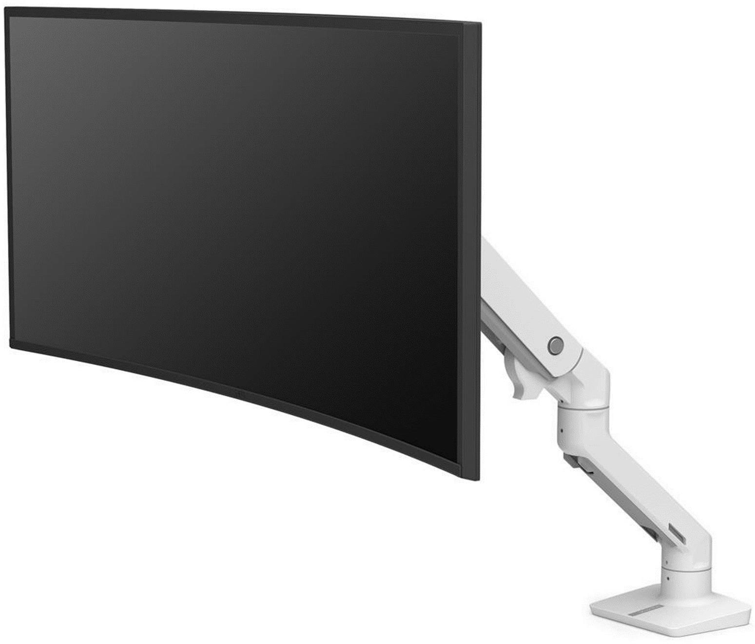 Ergotron Heavy Monitor Mount 45-475-216 HX Desk Monitor Arm - White ...