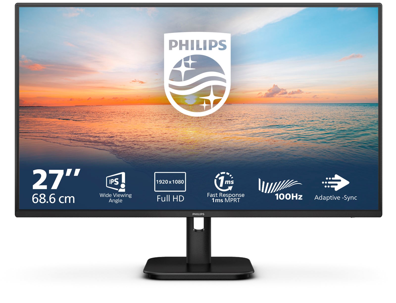 Philips 27E1N1100A 27" Full HD Monitor - IPS, 100Hz, 1ms, Speakers, HDMI