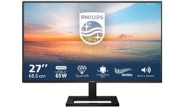 Philips 27E1N1600AE 27" QHD 1440p Monitor - IPS, 100Hz, 4ms, Speakers, HDMI, DP