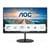 AOC U27V4EA 27 inch Monitor, IPS Panel, 4K UHD 3840 x 2160 Display, AdaptiveSync, DisplayPort and 2x HDMI inputs, Speakers