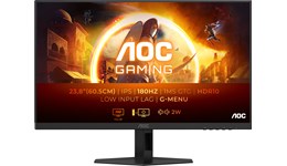 AOC 24G4XE 23.8" Full HD Gaming Monitor - IPS, 180Hz, 1ms, Speakers, HDMI, DP