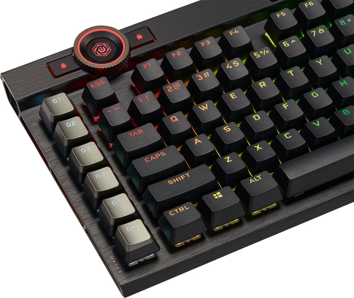 Corsair K100 RGB Opto-Mechanical Gaming Keyboard Corsair OPX