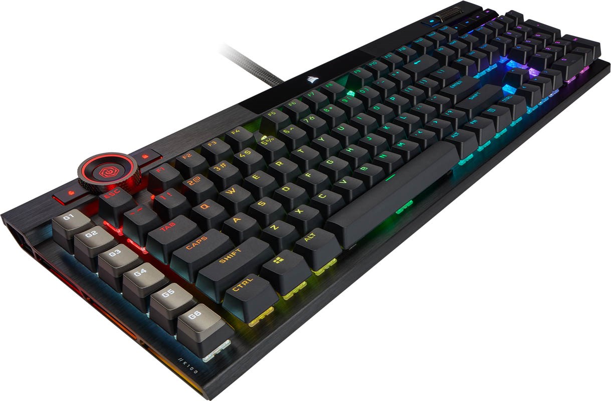 Corsair K100 RGB Opto-Mechanical Gaming Keyboard Corsair OPX