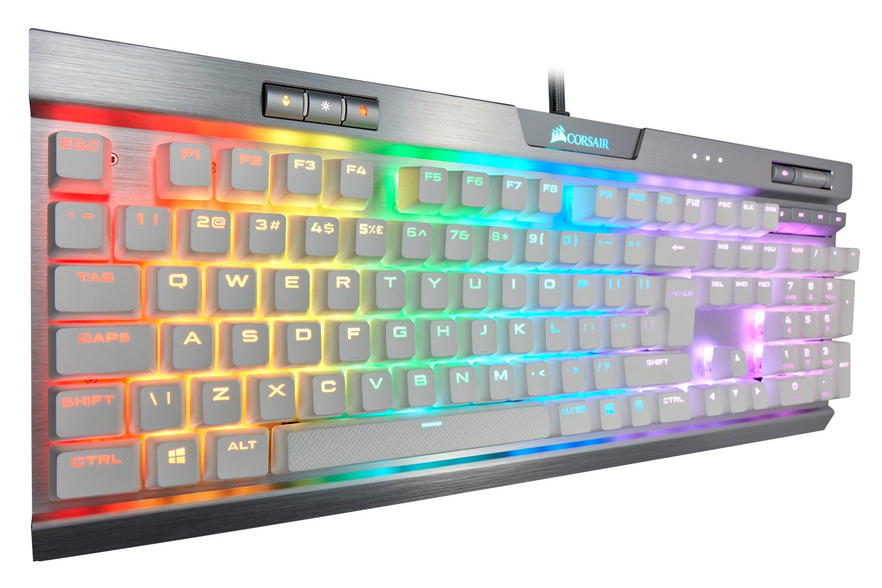 Corsair K70 RGB MK.2 SE Mechanical Gaming Keyboard (UK) With Cherry MX ...