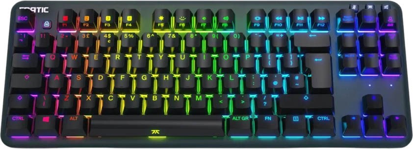 fnatic ministreak rgb wired gaming keyboard