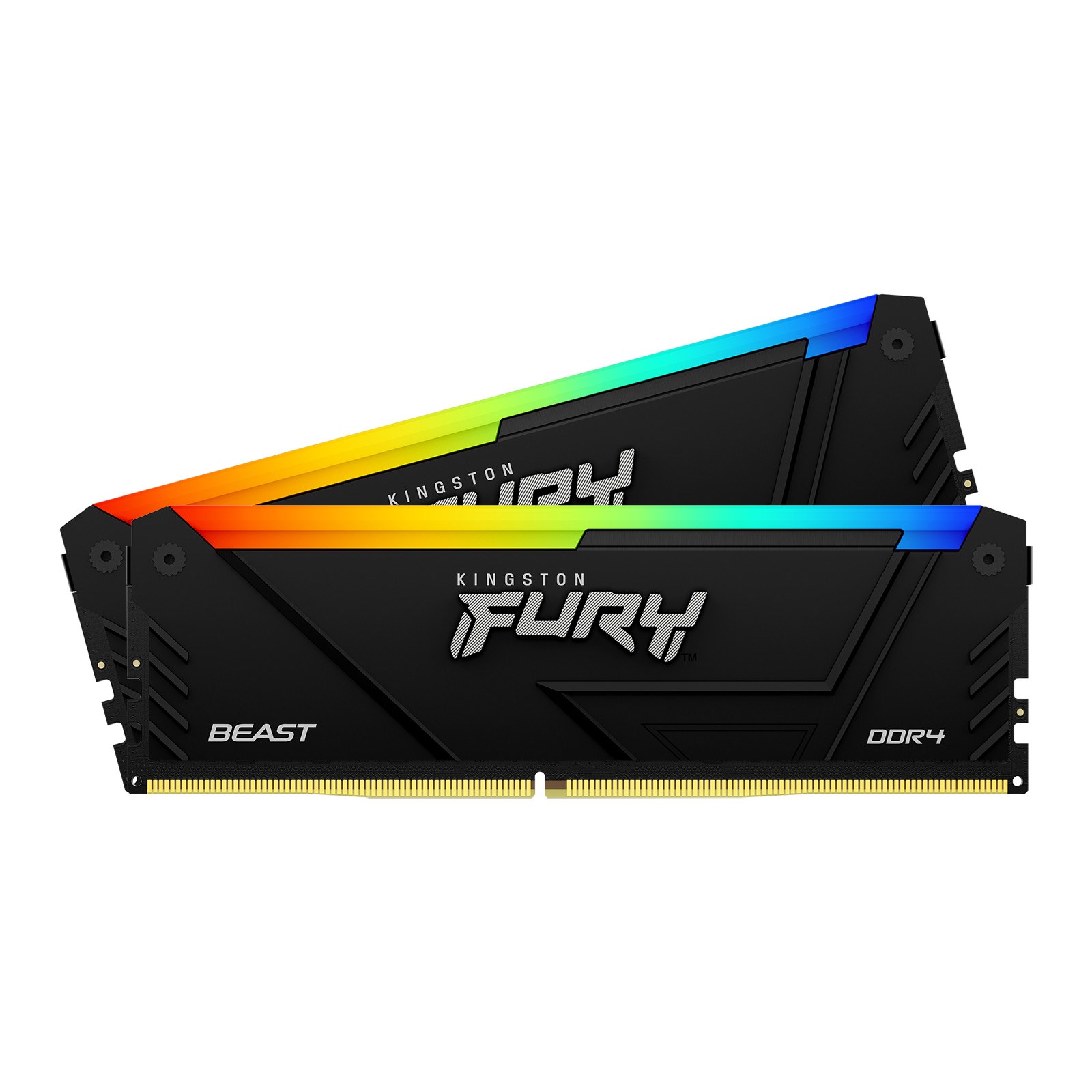 Kingston FURY Beast RGB 16GB (2x 8GB) 3200MT/s DDR4 RAM ...