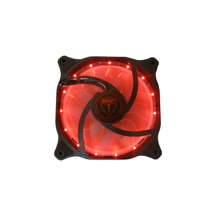 AvP 120mm Red LED Chassis Fan (Black)