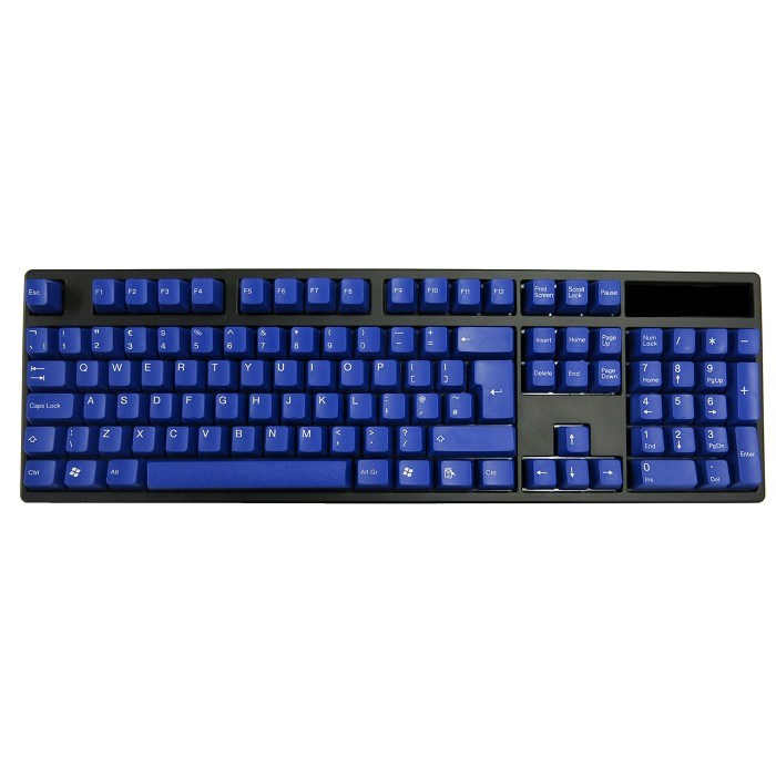 Photos - Other for Computer AvP ABS Double Shot UK Layout Keycaps Blue White Legends KEY0002