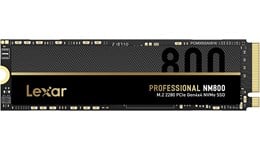 1TB Lexar Professional NM800 M.2 2280 PCI Express 4.0 x4 NVMe Solid State Drive