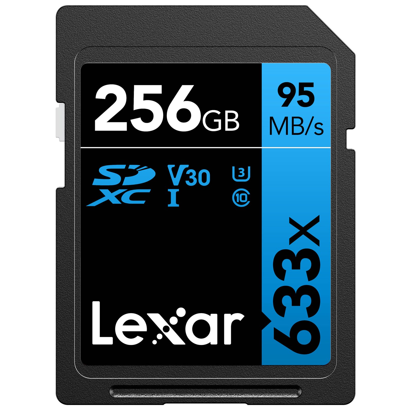 Lexar High-Performance 633x BLUE Series 256GB SDHC UHS-I (Class 10)