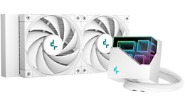 DeepCool LT520 WH 240mm All-in-One Liquid CPU Cooler in White