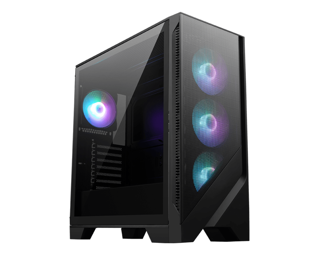 MSI MAG FORGE 321R AIRFLOW Mid Tower Gaming Case - Black