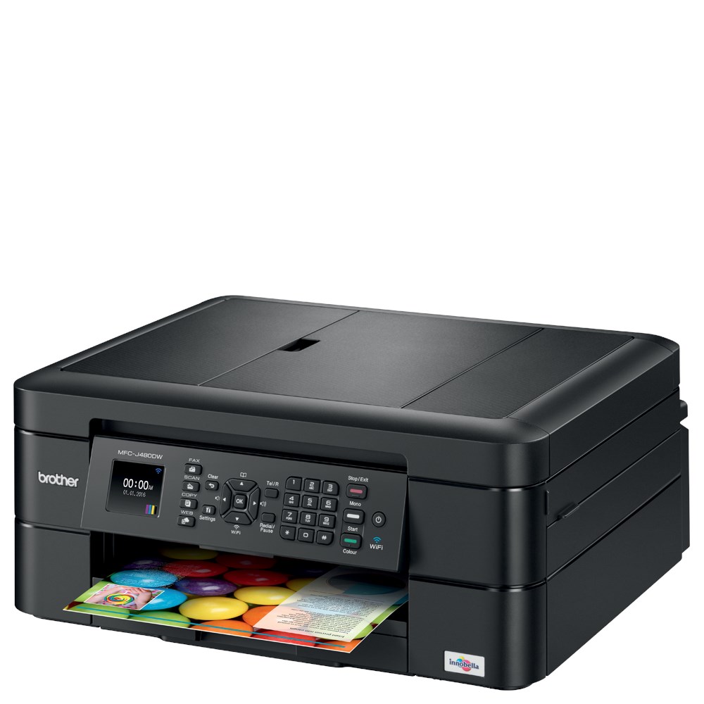 Brother Mfc-j480dw A4 Compact Inkjet All-in-one Printer - Mfcj480dwzu1 