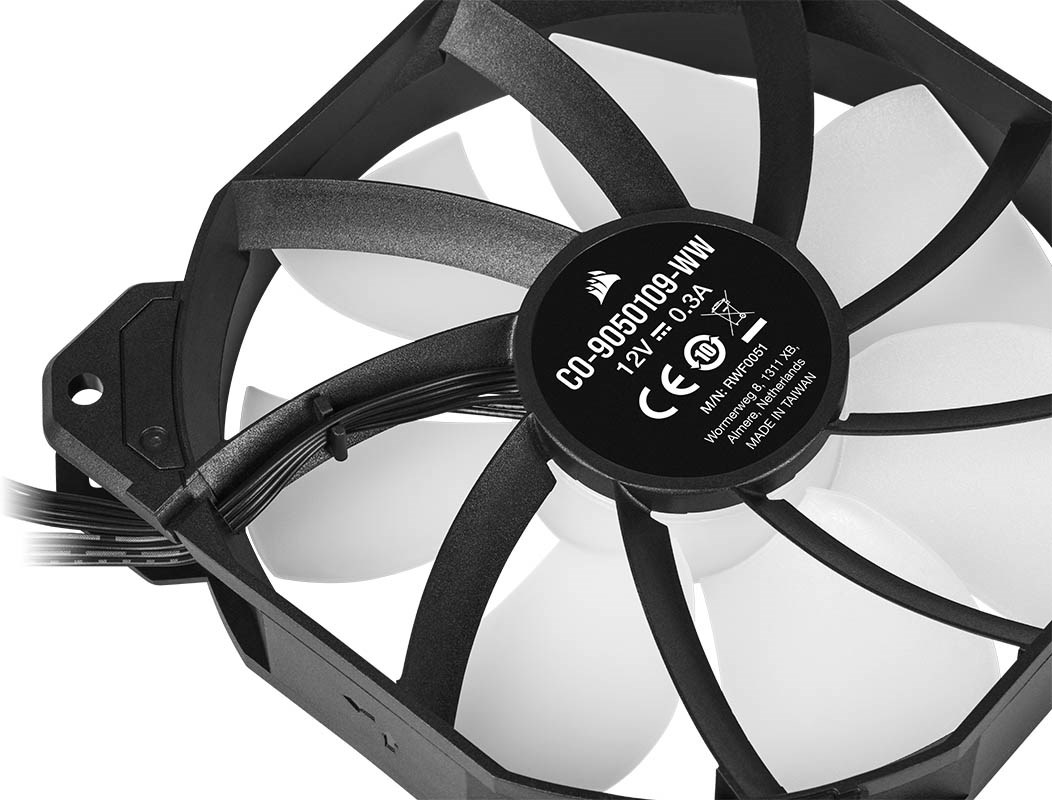 Corsair iCUE SP120 RGB ELITE 120mm PWM Triple Fan Kit with iCUE