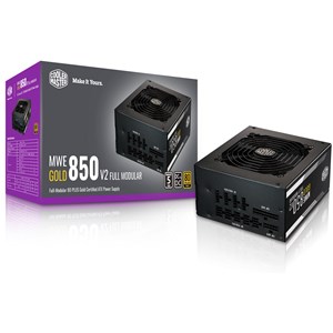 Cooler Master MWE Gold V2 850W 80 PLUS Gold Certified Fully Modular ATX Power Supply Unit