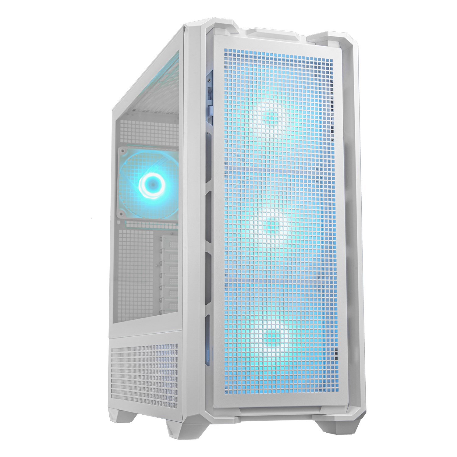 Cougar MX600 RGB Mid Tower Gaming Case - White